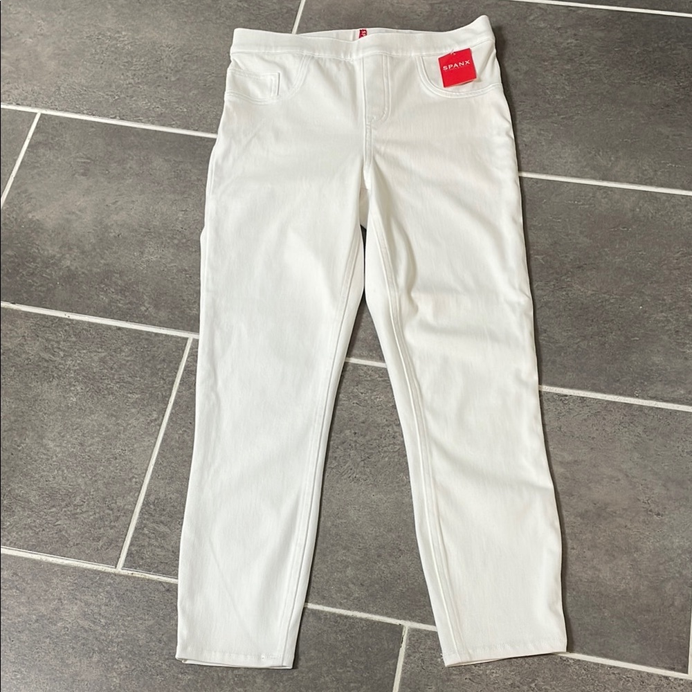 SPANX® Jean‑ish® Ankle Leggings size Medium Petite - Picture 2 of 11